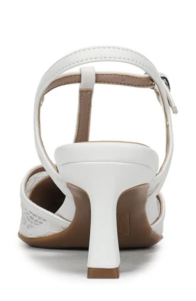 Naturalizer Torin T-strap Heel In White