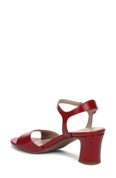 Naturalizer Wide Width Nyla Sandal In Burgundy