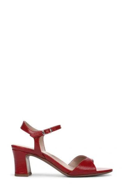 Naturalizer Wide Width Nyla Sandal In Burgundy
