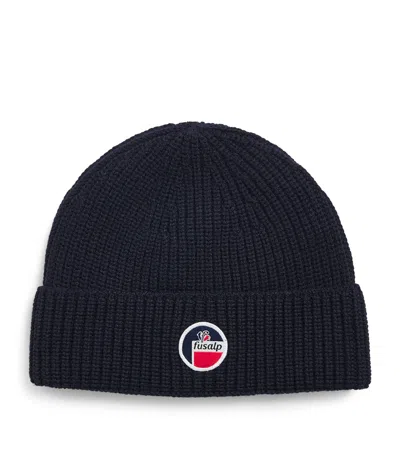 Fusalp Wool Cosmic Beanie In Black