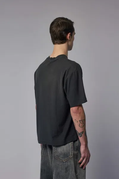 Acne Studios Crew Neck T-shirt In Black