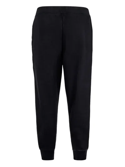 Dsquared2 Pocket Elasticated-waistband Track Pants In Black