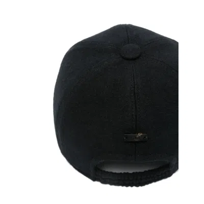 Fedeli Cotton Cap In Black
