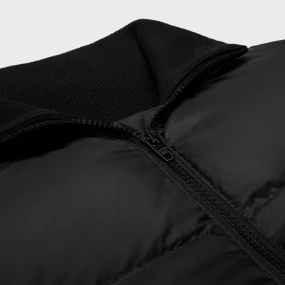 Celine Puffer Jacket In Light Nylon In Black