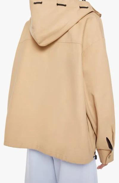 Mother The Light Drizzle Take A Raincheck Jacket In Brown