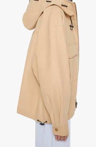 Mother The Light Drizzle Take A Raincheck Jacket In Brown