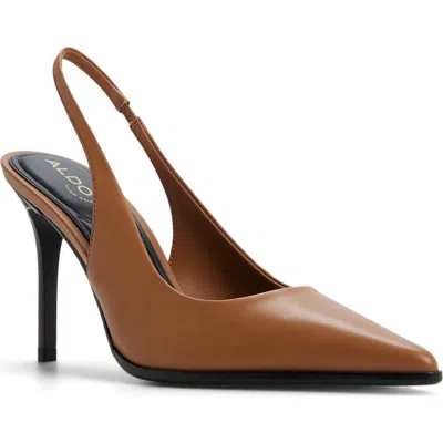 Aldo Re Samantha Slingback Pump In Brown