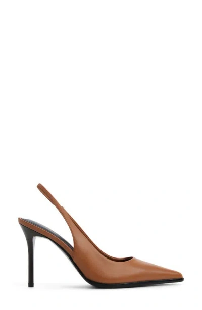 Aldo Re Samantha Slingback Pump In Brown
