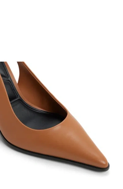 Aldo Re Samantha Slingback Pump In Brown