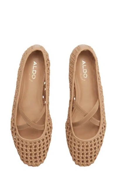 Aldo Cornelia Ballet Flat In Brown