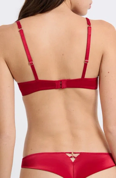 Etam Envolee N°2 Classique Underwire Bra In Red