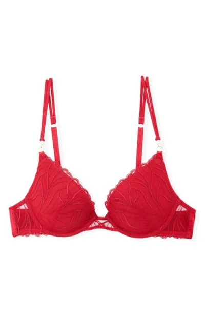 Etam Envolee N°2 Classique Underwire Bra In Red