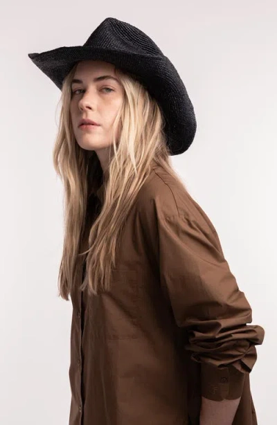 Janessa Leone Sacha Hat In Neutral