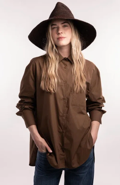 Janessa Leone Colette Hat In Brown