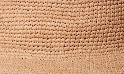 Janessa Leone Janessa Leoné Waverly Wide Brim Packable Straw Hat In Brown