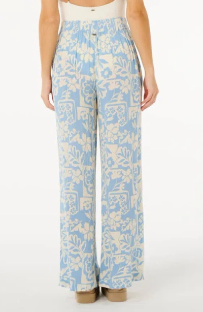 Rip Curl Print Wide Leg Pants In Multi