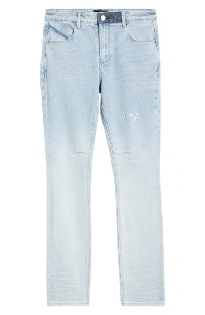 Rta Bryant Slim Fit Jeans In Lightwash Small