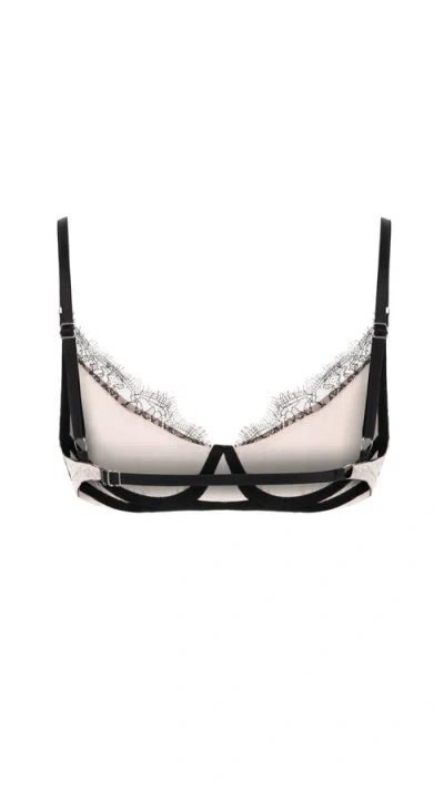 Mers Silk Eos Pure Bra In Blue