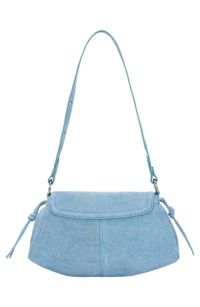 Oryany Moroccan Stud Shoulder Bag In Blue