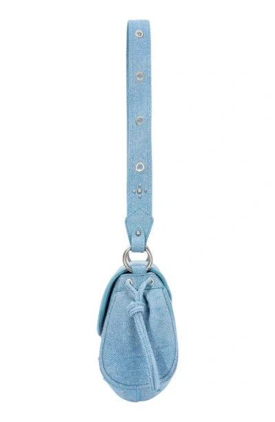 Oryany Moroccan Stud Shoulder Bag In Blue