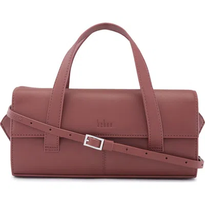 Behno Mini Michelle Nappa Leather Crossbody Bag In Red