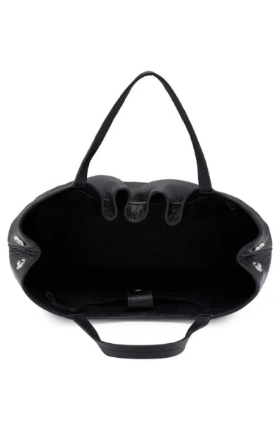 Behno Katrina Pebble Leather Satchel In Red