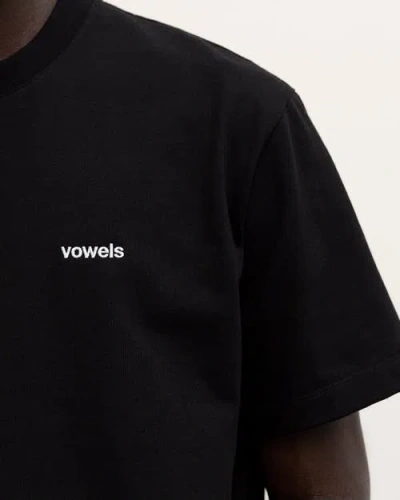 Vowels Classic Tee In Black