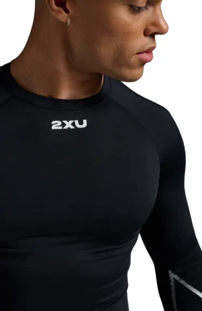 2xu Core Compression Long Sleeve In Black
