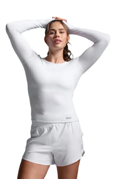 2xu Ignition Grid Base Layer In White