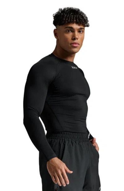 2xu Core Compression Long Sleeve In Black