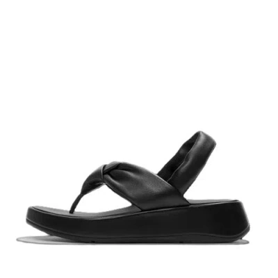 Fitflop F Mode Knot Sandals In Black