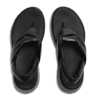 Fitflop F Mode Knot Sandals In Black