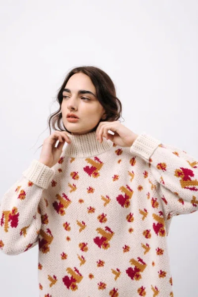 Margo Baridon Cielo Sweater In Pink