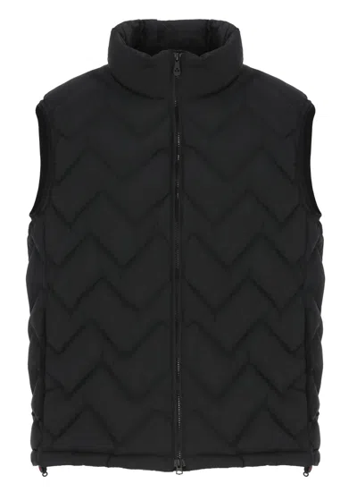 Peuterey Obam Zig Padded Vest In Black