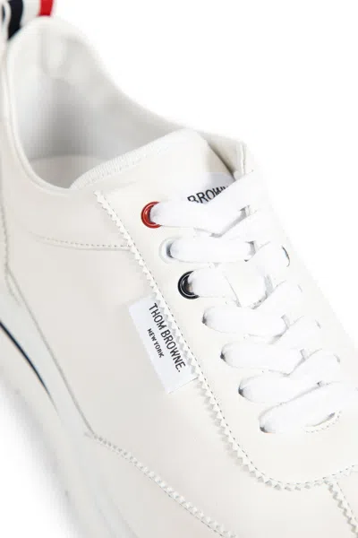 Thom Browne Tech Runner Low-top Sneakers In White