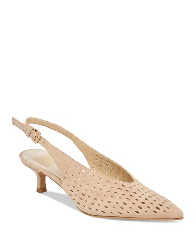 Dolce Vita Alenna Slingback Heels Camel In Brown