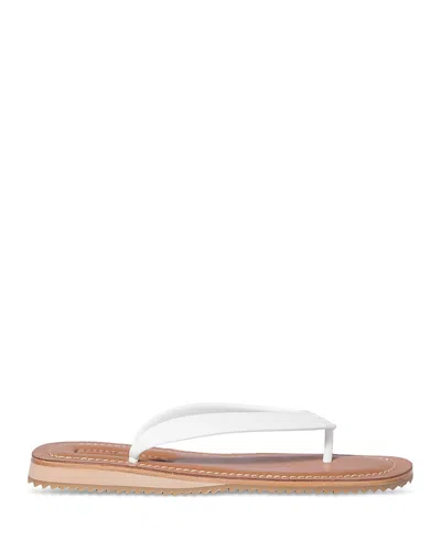 Miu Miu Flip Flop In White