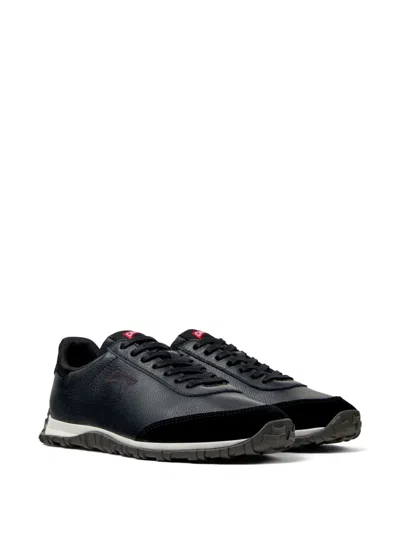 Camper Smooth Leather Drift Walk Sneakers In Black