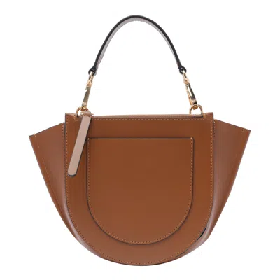 Wandler Hortensia Mini Top Handle Bag In Black