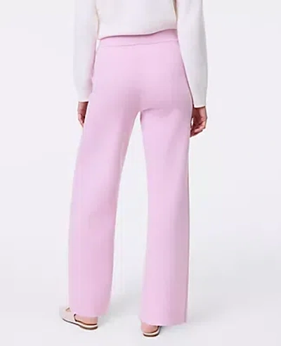 Ann Taylor Weekend Collection Pull-on Wide-leg Sweater Pant
