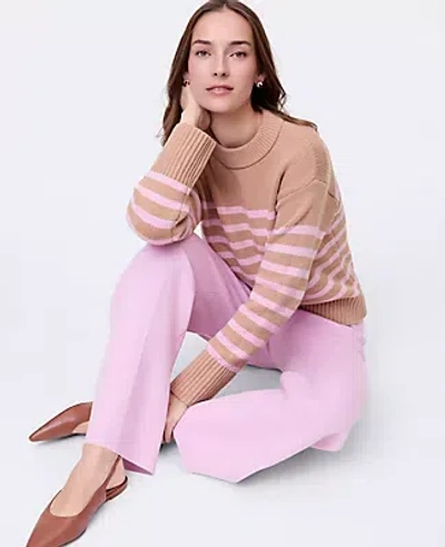 Ann Taylor Weekend Collection Pull-on Wide-leg Sweater Pant