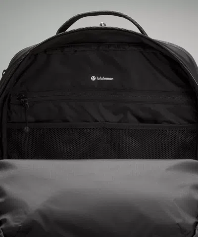 Lululemon Double-zip Backpack 22l In Black