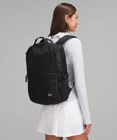 Lululemon Double-zip Backpack 22l In Black