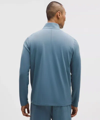 Lululemon Soft Jersey Half Zip In Blue