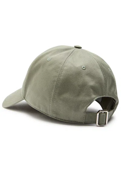 Givenchy Logo-embroidered Cnavas Cap In Green
