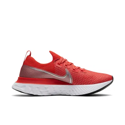 Nike React Infinity Run Flyknit Sneakers In Red