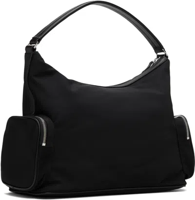 Stella Mccartney Womens Ultra Black Dartmoor Patent Vegan Leather Shoulder Bag