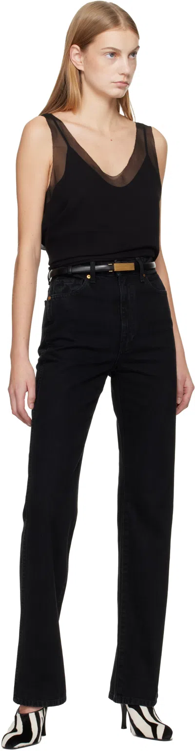 Khaite Empire Leather Belt In Multi