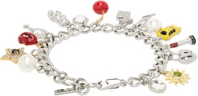 Marc Jacobs 'the Trinket Charm' ブレスレット In White