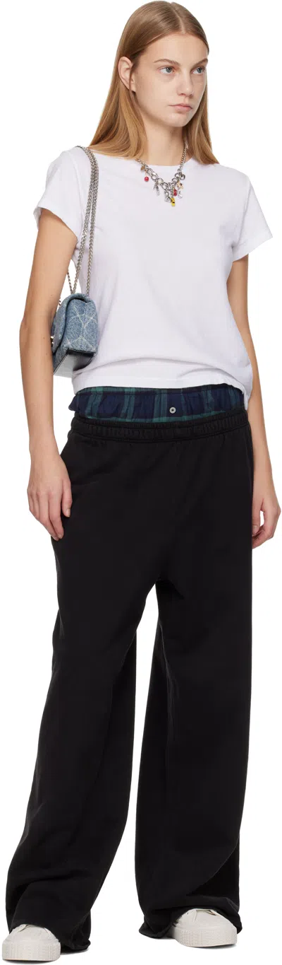 Marc Jacobs Mini Quilted Denim Dual Chain Shoulder Bag In Blue